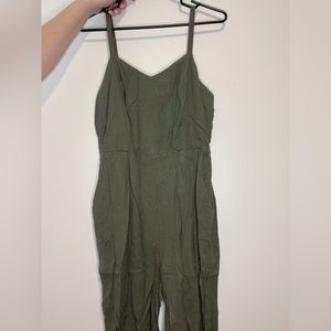 Old navy Olive green jumpsuit